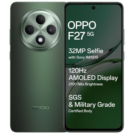 OPPO F27 5G (EMERALD GREEN, 8 GB, 128 GB)