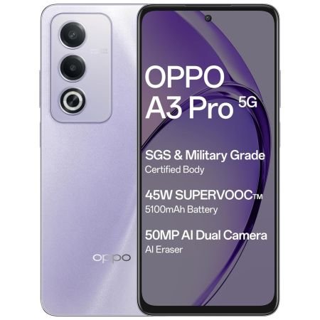 OPPO A3 PRO (MOONLIGHT PURPLE, 8 GB, 128 GB)