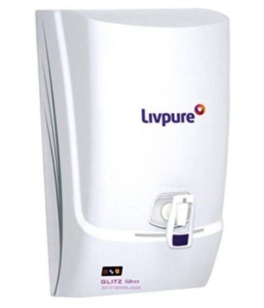 LIVPURE GLITZ SILVER (RO+UV+MINERALIZER) ||7 LITRE|| 7 STAGE PURIFICATION