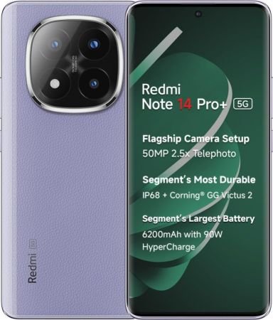 REDMI NOTE 14 PRO+ (PHANTOM PURPLE, 8 GB, 128 GB)