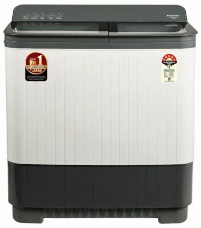 PANASONIC NA-W100H6HRB (SEMI-AUTOMATIC, 10.0 KG, GREY )
