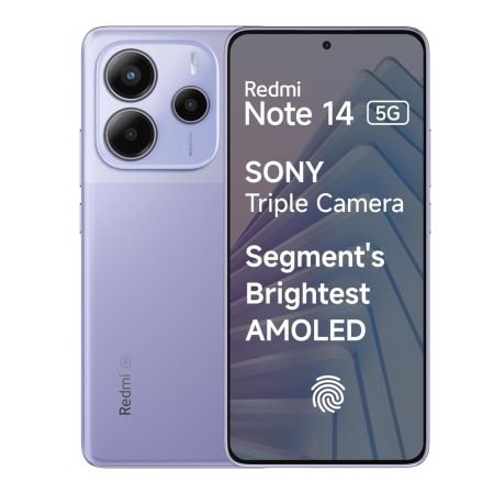 REDMI NOTE 14 5G (PHANTOM PURPLE,  6 GB, 128 GB)