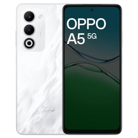 OPPO A5 5G (6 GB, 128 GB, LASER WHITE)