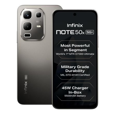 INFINIX NOTE 50X 5G (6 GB, 128 GB, TITANIUM GREY)