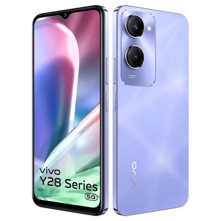 VIVO Y28s 5G (TWINKLING PURPLE, 4 GB, 128 GB)