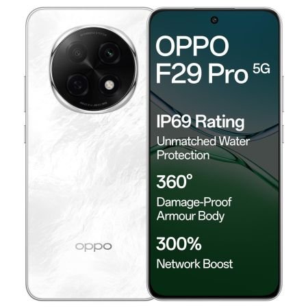 OPPO F29 PRO 5G (MARBLE WHITE, 12 GB, 256 GB)